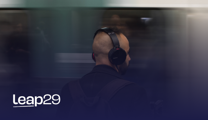 Leap into Tech Roundtable Podcast: How to get your first job in Data A person wearing headphones
