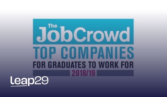 Leap29 named as Top Company for Graduates to Work for 201819